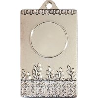 Медаль прямоугольная Национальная 66*43 мм серебро Медаль прямоугольная Национальная 66*43 мм серебро