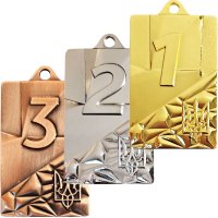 Комплект медалей прямоугольных Национальная 66*43 мм Комплект медалей прямоугольных Национальная 66*43 мм