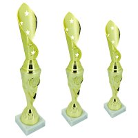 Комплект кубків YK-327 Висота: 34,5 см, 32,5 см, 30,5 см