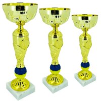 Комплект кубків YK-328 Висота: 25,5 см, 23 см, 20,5 см