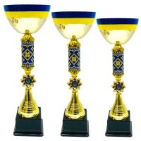 Комплект кубков Высота: 44 см, 41 см, 38,5 см