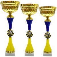 Комплект кубків Висота: 41,5 см, 37 см, 33 см