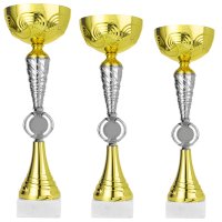 Комплект кубков Высота: 38,5 см, 34 см, 31 см Комплект кубков Высота: 38,5 см, 34 см, 31 см