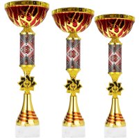 Комплект кубків Висота: 38 см, 35 см, 31 см Комплект кубків Висота: 38 см, 35 см, 31 см