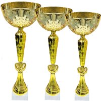 Комплект кубків Висота: 39,5 см, 34,5 см, 30,5 см