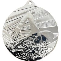 Медаль 50 мм Плавание серебро Медаль 50 мм Плавание серебро