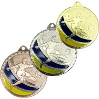 Комплект медалей 50 мм Футбол (без лент) Комплект медалей 50 мм Футбол (без лент)