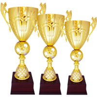 Комплект кубків Висота: 56 см, 50 см, 43 см