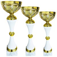 Комплект кубків Висота: 33,5 см, 27,5 см, 24,5 см