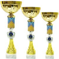 Комплект кубков Высота: 38,5 см, 36 см, 33 см