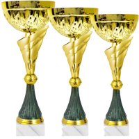 Комплект кубков Высота: 35 см, 29,5 см, 25,5 см