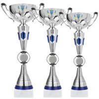 Комплект кубков Украина Высота: 44 см, 42 см, 37 см