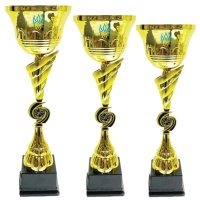 Комплект кубков Воля к Победе Высота: 49 см, 45 см, 40 см