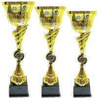 Комплект кубков Единство Высота: 49 см, 45 см, 40 см