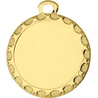 Медаль 32 мм золото