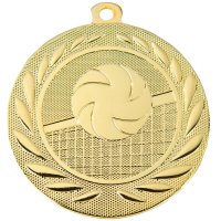 Медаль 50 мм Волейбол золото
