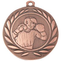 Медаль 50 мм Боксер бронза