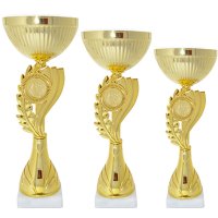 Комплект кубків Висота: 30 см, 26 см, 22,5 см