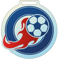 Медаль Акрил Футбол Діаметр 50-100 мм