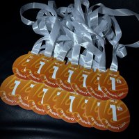 Медаль Акрил Безумный волан Диаметр 70-100 мм