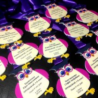 Медаль Акрил на випускний Ліцей Діаметр 70-100 мм