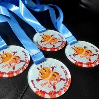 Медаль Акрил на випускний Бджілка Діаметр 70-100 мм