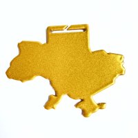Медаль из Металла Украина Диаметр 50-70 мм