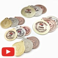 Медали с нанесением на заказ