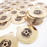 Медалі на футбол з нанесенням на замовлення