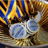 Медаль с нанесением под заказ Золотая Соната Медаль с нанесением под заказ Золотая Соната