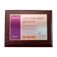 Диплом на металле (дерево) под заказ с нанесением размер: 250*200 мм