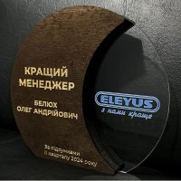 Индивидуальная награда с нанесением на заказ