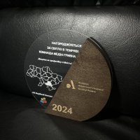 Индивидуальная награда с нанесением на заказ