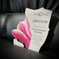 Индивидуальная награда с нанесением на заказ