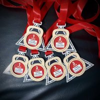Медалі акрил з нанесенням на замовлення