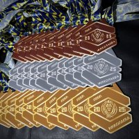 Медалі акрил з нанесенням на замовлення