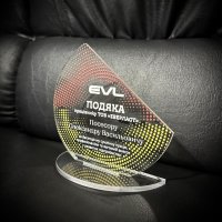 Индивидуальная награда с нанесением на заказ