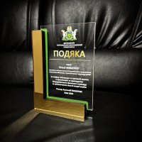 Індивідуальна нагорода з нанесенням на замовлення  Індивідуальна нагорода з нанесенням на замовлення