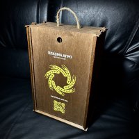 Индивидуальная коробка с нанесением на заказ