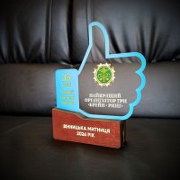 Индивидуальная награда с нанесением на заказ