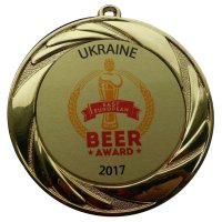 Медаль 70 мм MЕ045