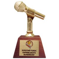 Статуетка фігурка Мікрофон Висота - 7 см