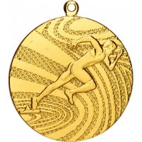 Медаль 40 мм Легкая атлетика золото