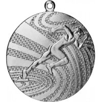 Медаль 40 мм Легка атлетика срібло