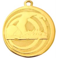 Медаль 32 мм Плавание золото