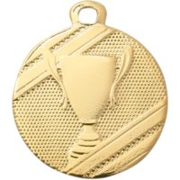 Медаль 32 мм золото