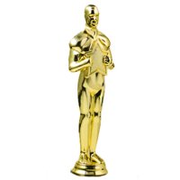 Статуетка фігурка Оскар із зіркою Висота 17 см
