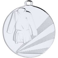 Медаль 50 мм Дзюдо срібло