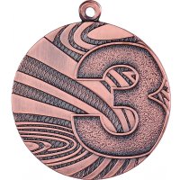 Медаль 40 мм 3 место бронза