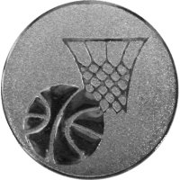 Жетон 25 мм Баскетбол G2539 серебро